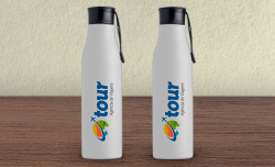 Garrafa de Alumínio NOIR 750ml Impressão DTF