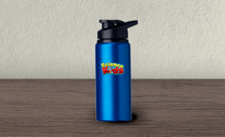 Squeeze Fosco Alumínio 600ml Impressão DTF 