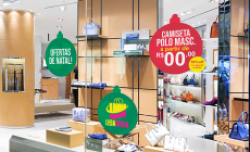 3 Adesivos Círculos de Natal 55,2x64cm